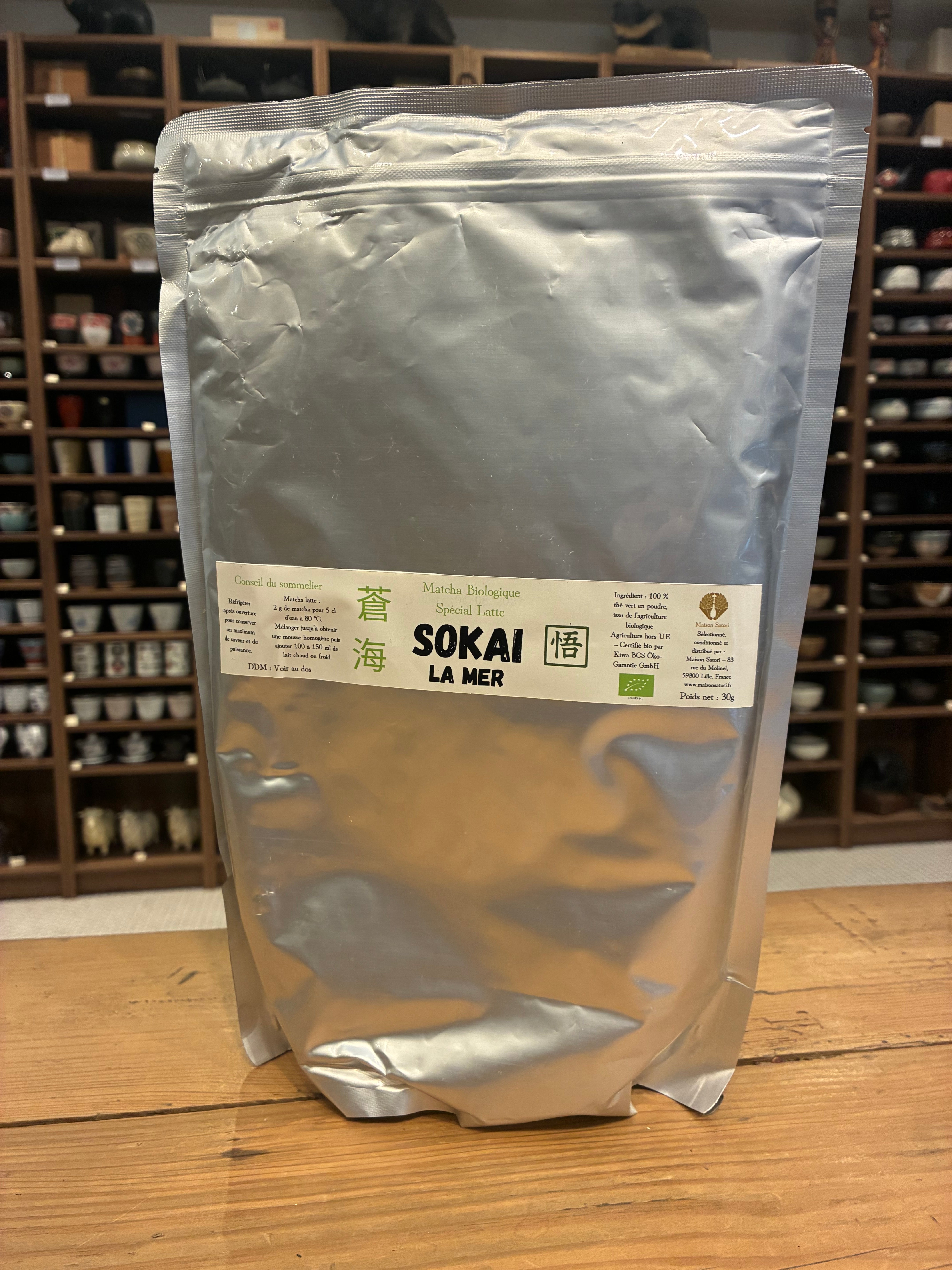 Matcha Sokai "La Mer" - Spécial Latte - BIO - 1Kg