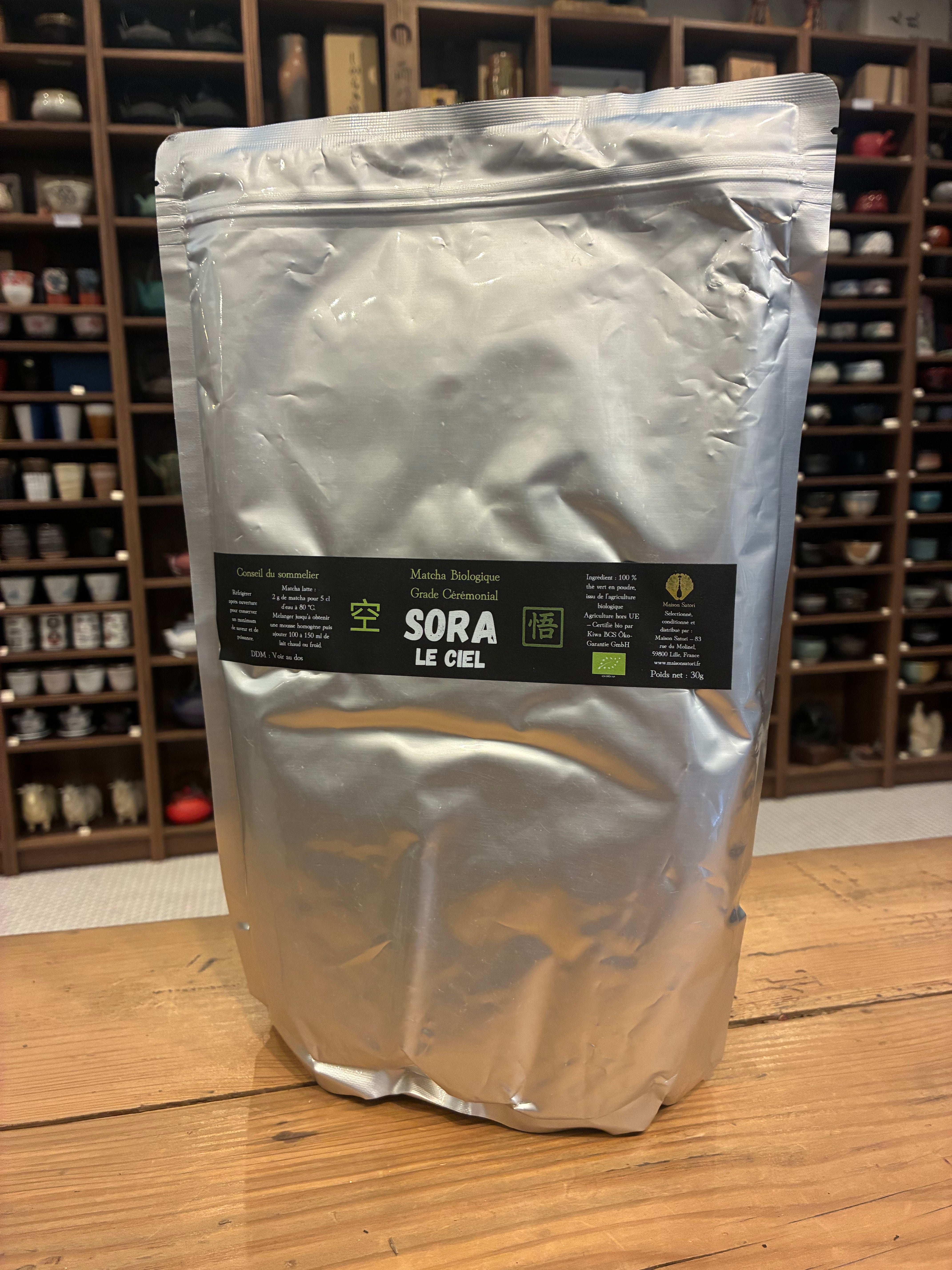 Matcha Sora "Le Ciel" - qualité cérémoniale - BIO - 1 Kg