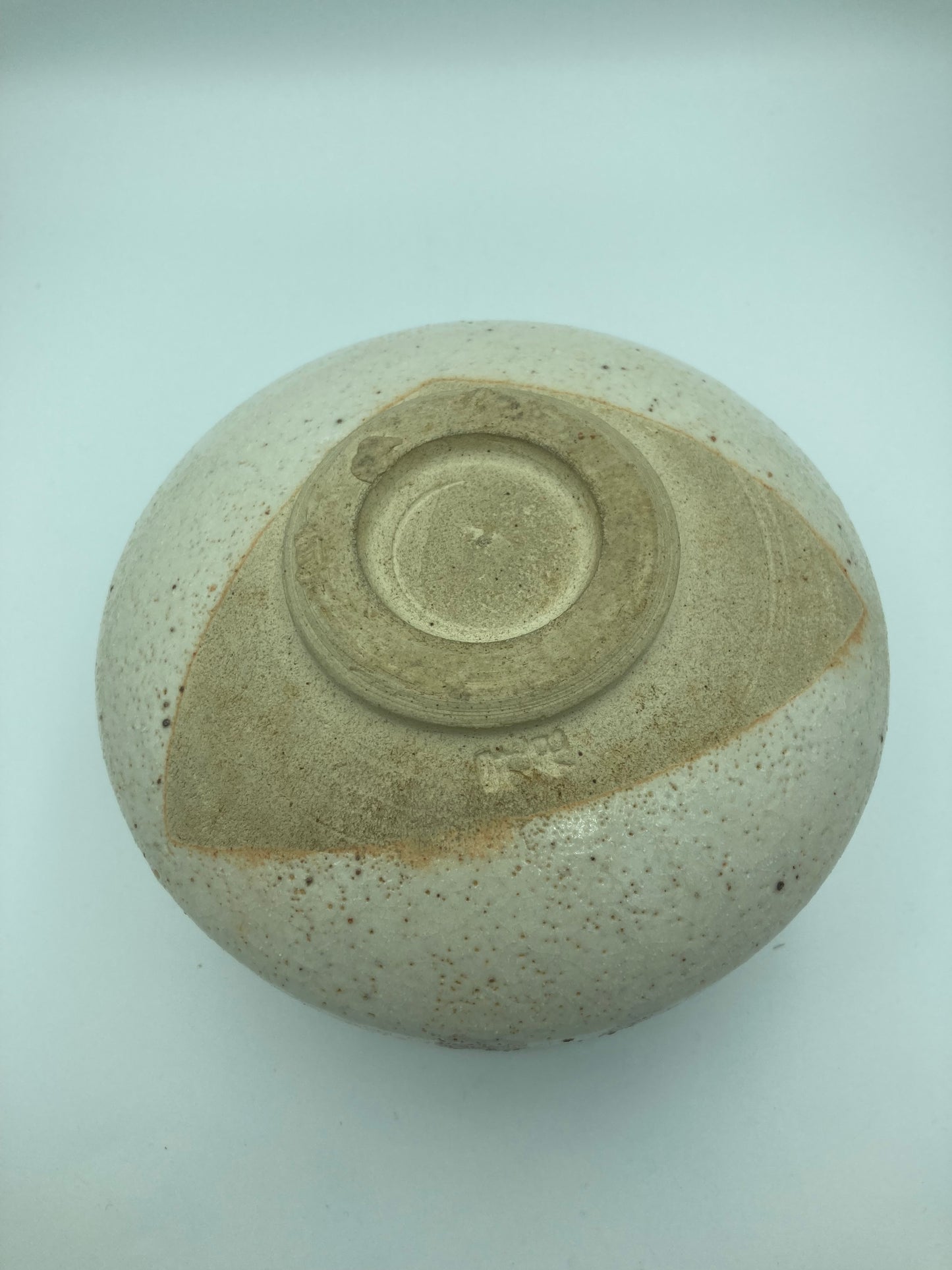 Chawan , Bol matcha SHINO vintage artiste Japonais Shoen Wakao 1960~