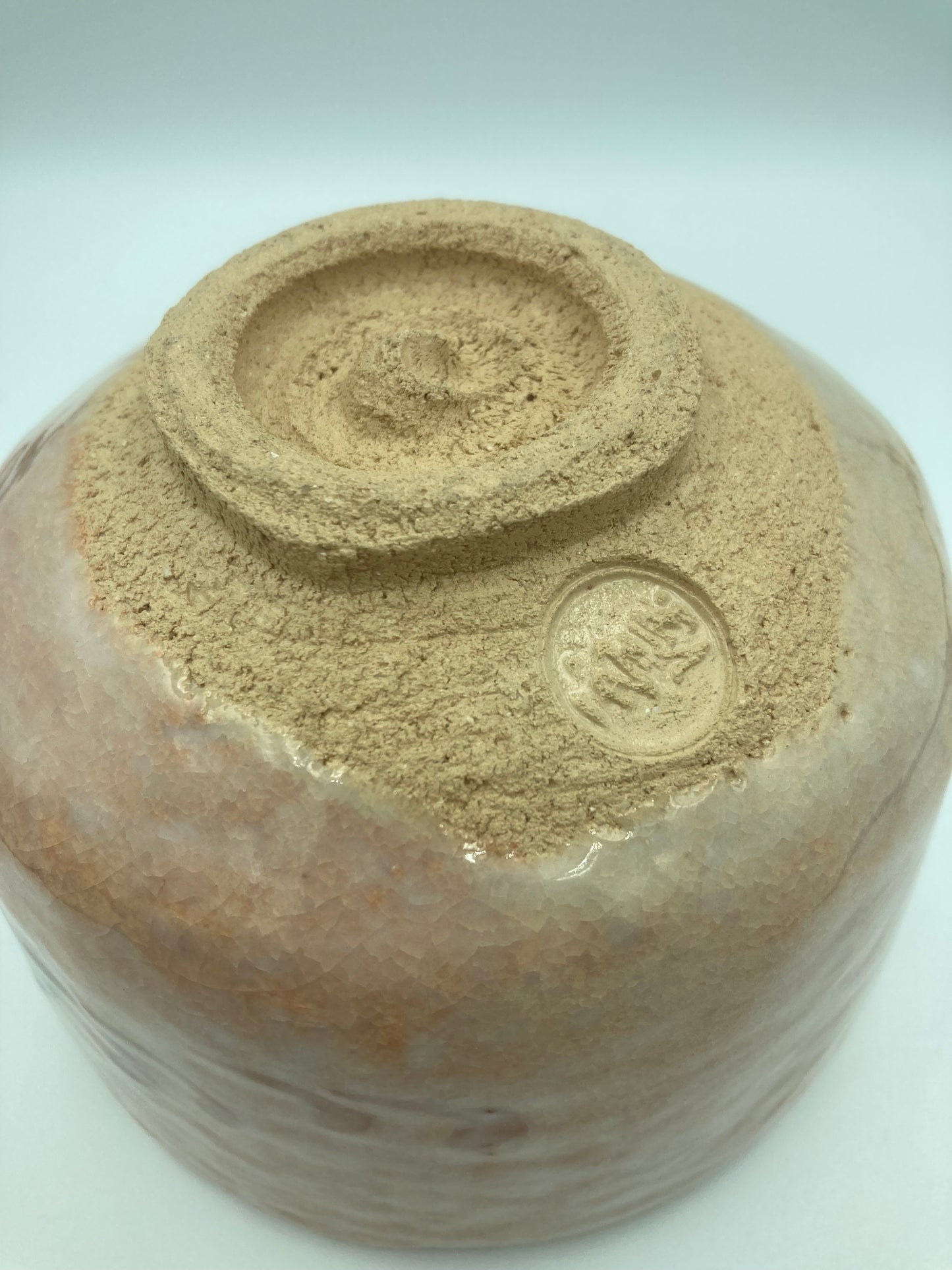 Chawan , Bol matcha vintage artiste Japonais Tamamo Ujike 1970~