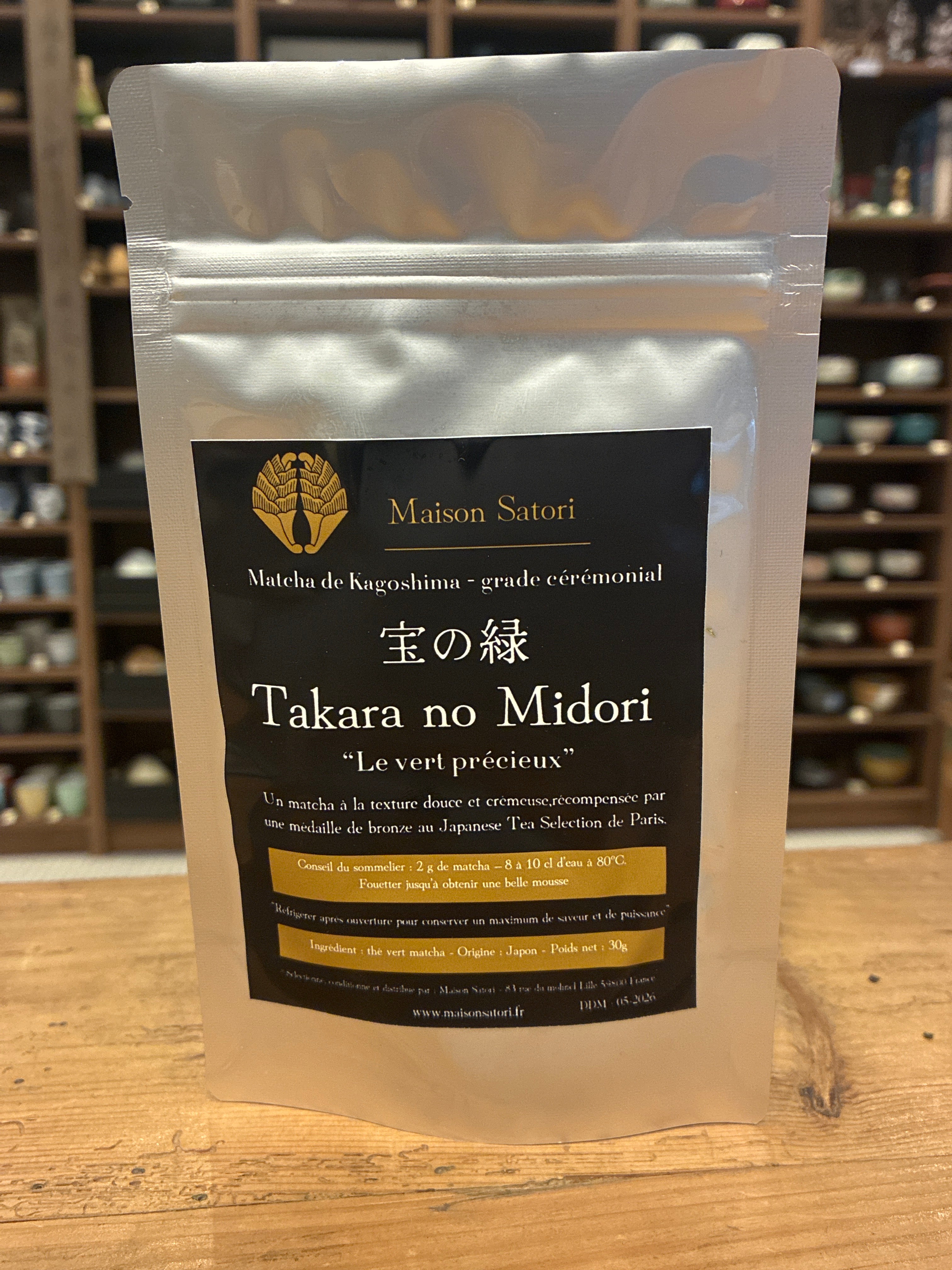 Takara no Midori – “Le vert précieux” - Cérémonial - 30Gr