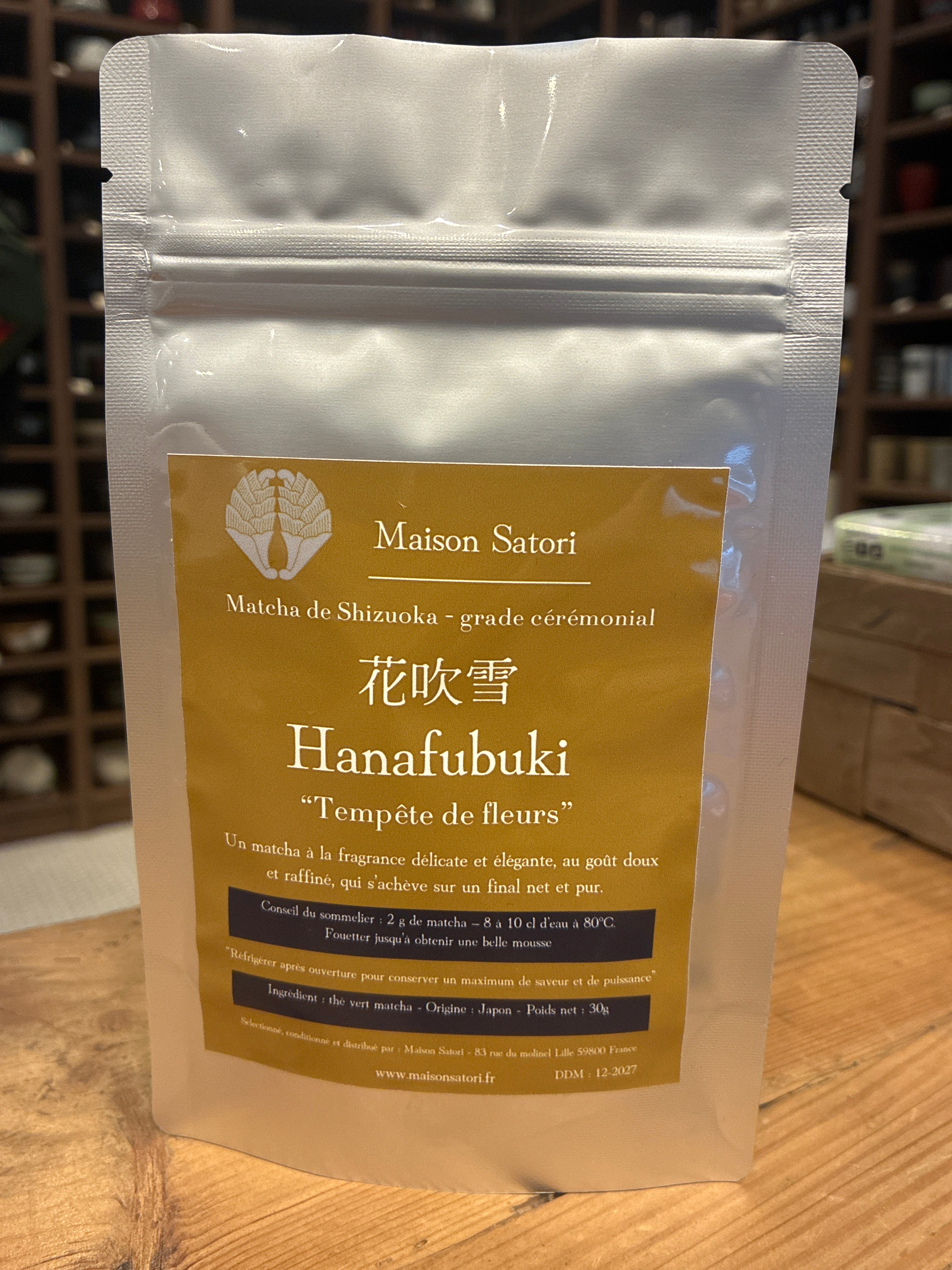 Hanafubuki – “Tempête de fleurs” - Cérémonial - 30Gr