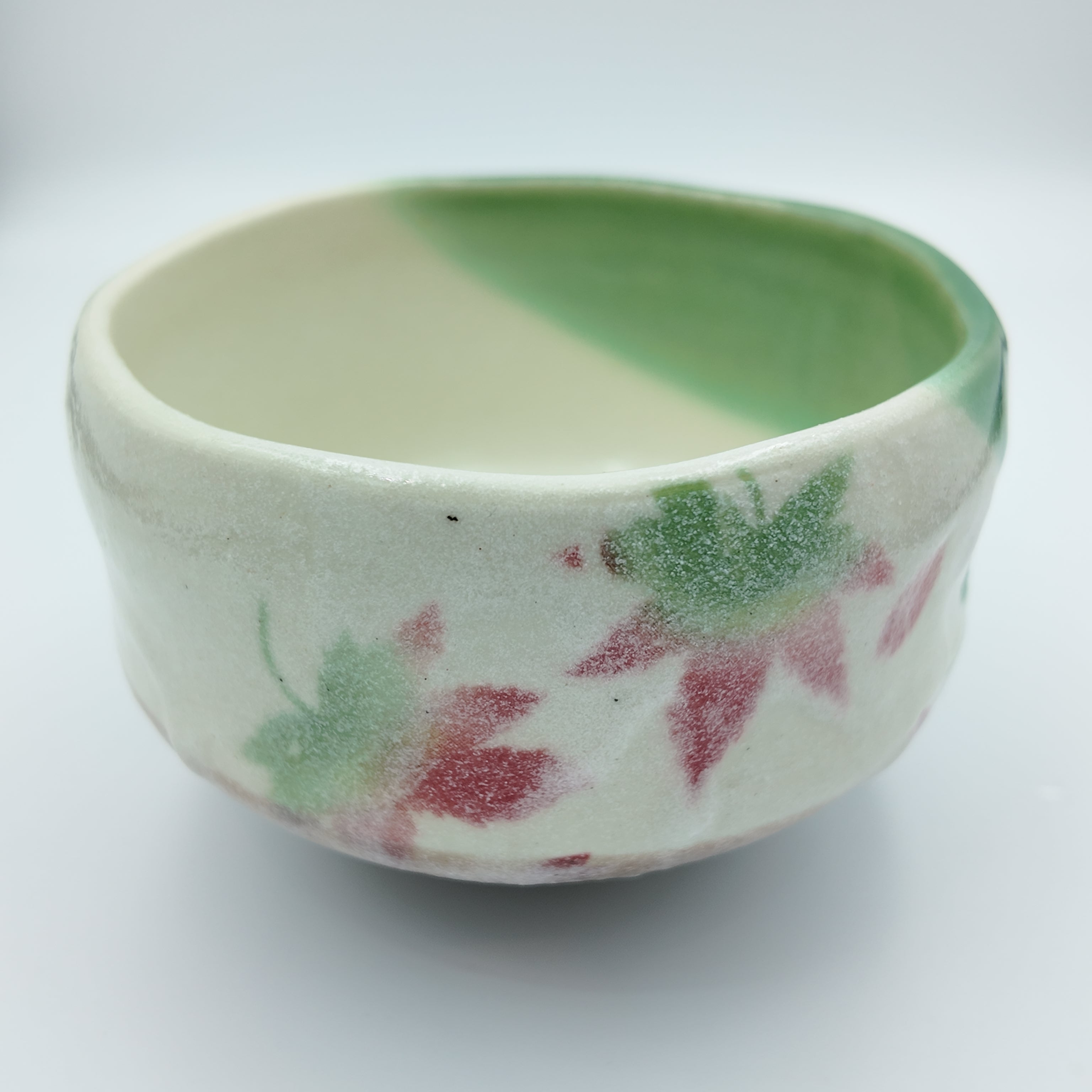 Chawan en céramique Minoyaki - L 9.5 cm X H 6.3cm