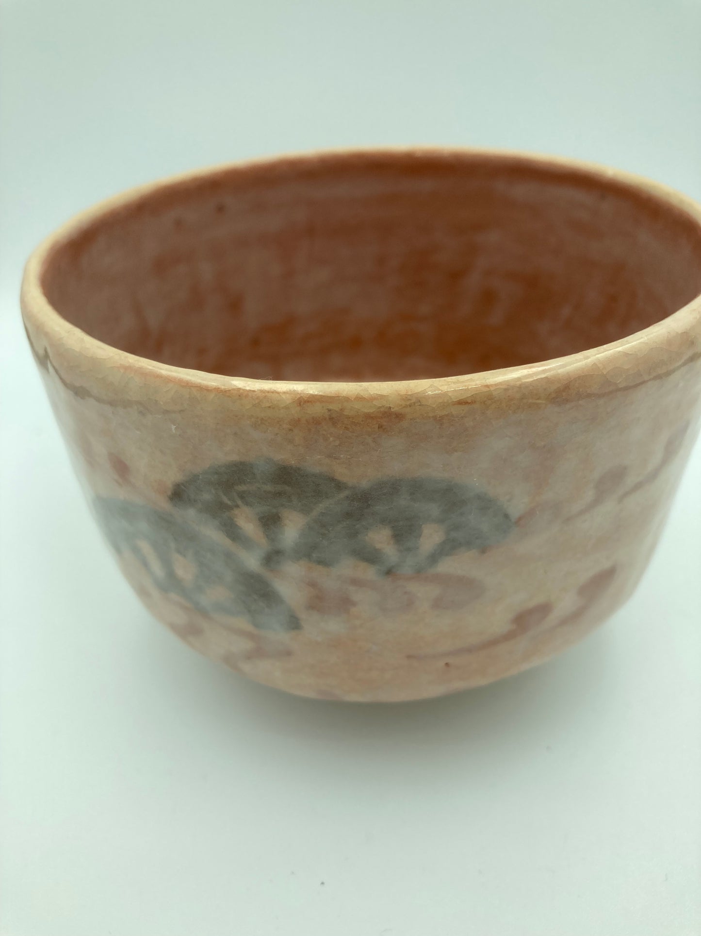 Chawan , Bol matcha vintage artiste Japonais Tamamo Ujike 1970~