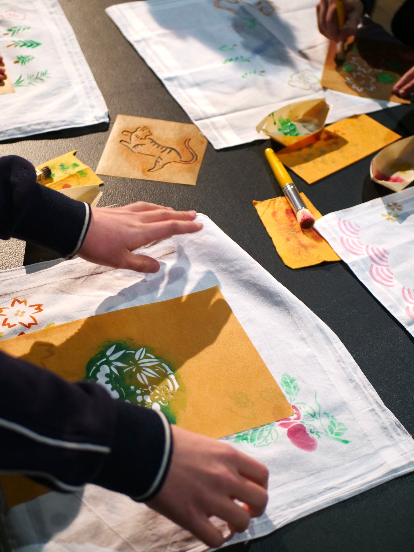 29 Novembre 10:00 - Atelier Impression Textile – Katagami avec Studio Naïf