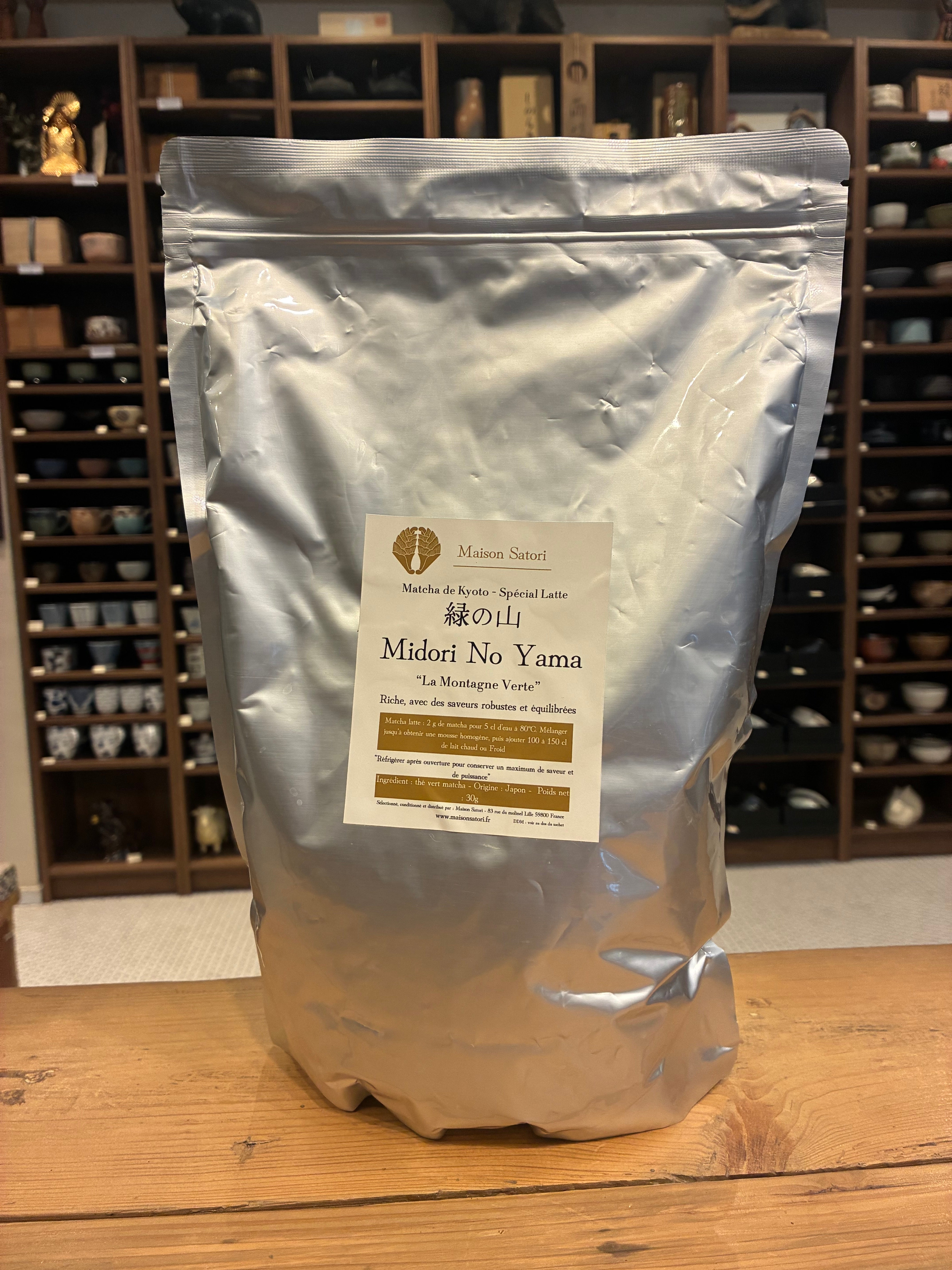 Midori no Yama "Montagne Verte" - Matcha Latte premium - 1kg