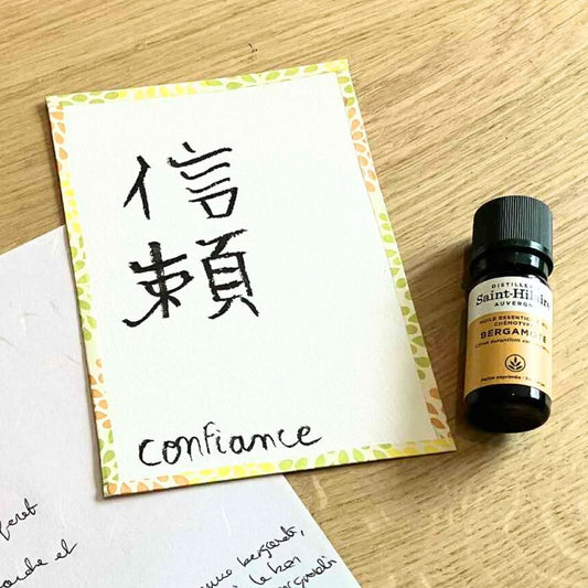 20 Septembre 10:30 Atelier Aromathérapie et Calligraphie