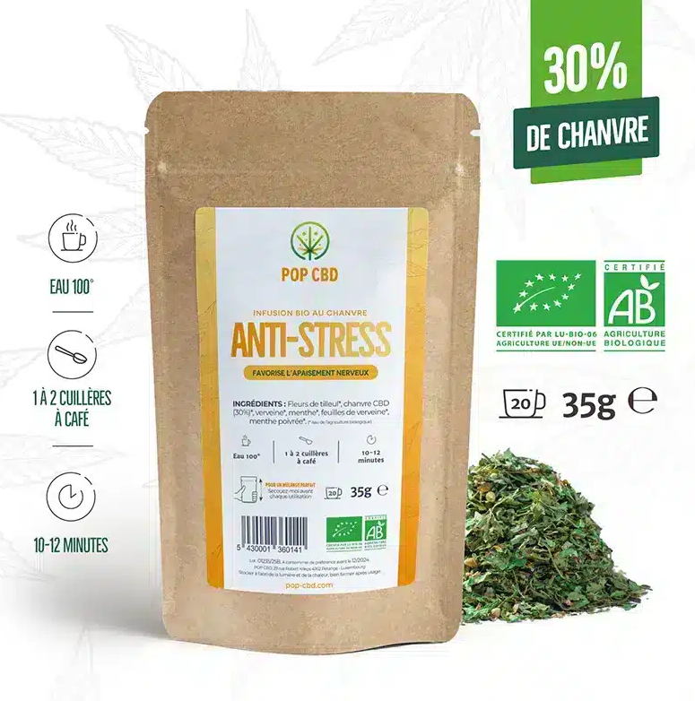 Tisane - Anti Stress CBD Bio 35gr