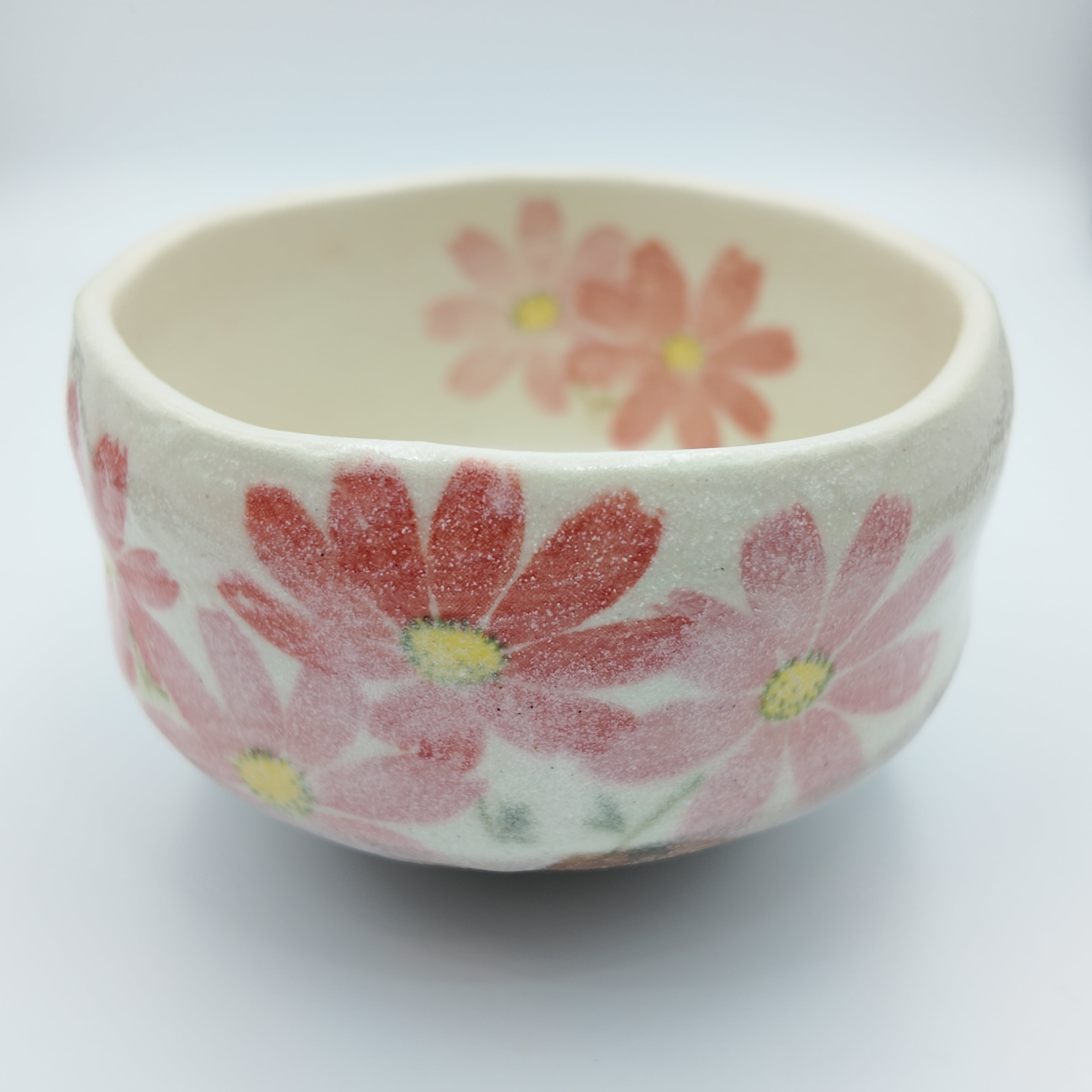 Chawan en céramique Minoyaki - L 9.5 cm  X H 6.3cm