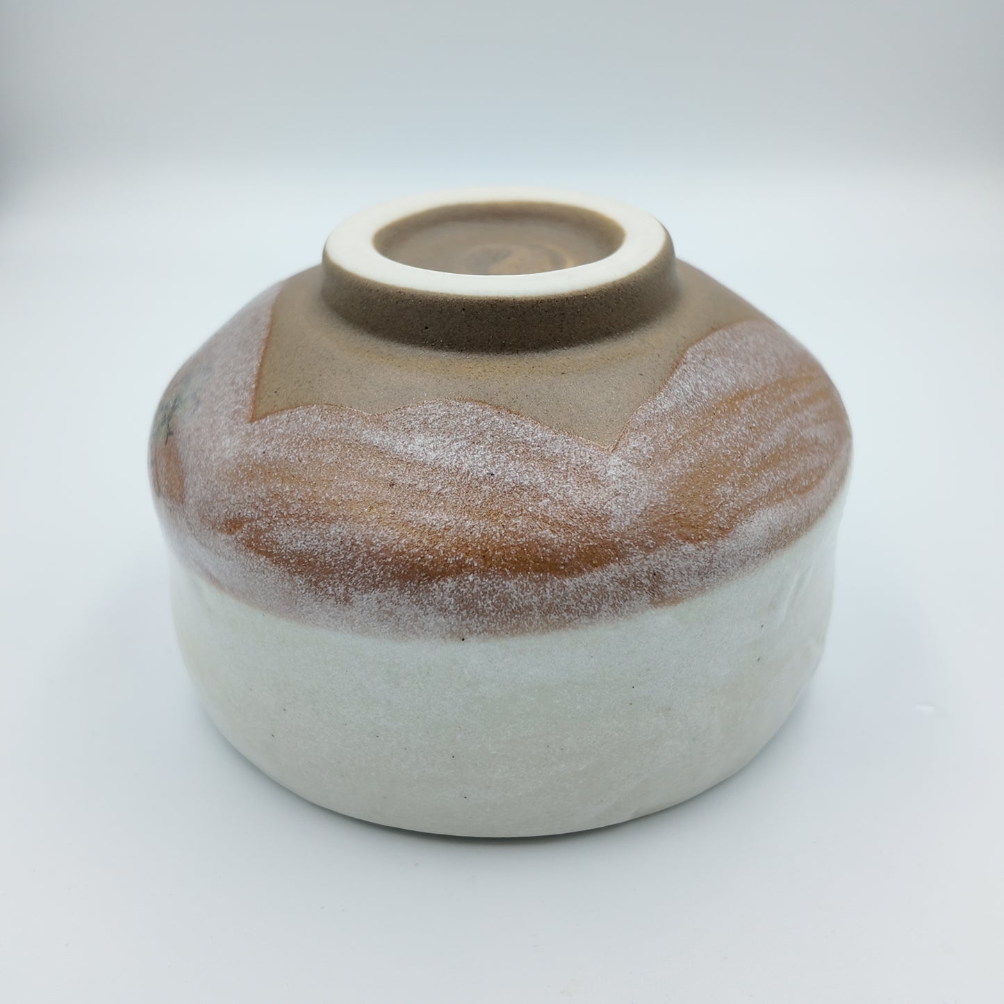 Chawan en céramique Minoyaki - L 9.5 cm  X H 6.3cm