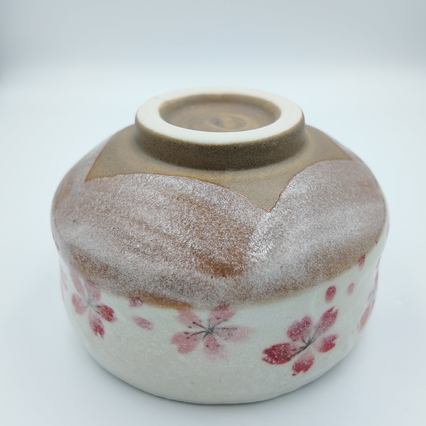 Chawan en céramique Minoyaki - L 9.5 cm  X H 6.3cm