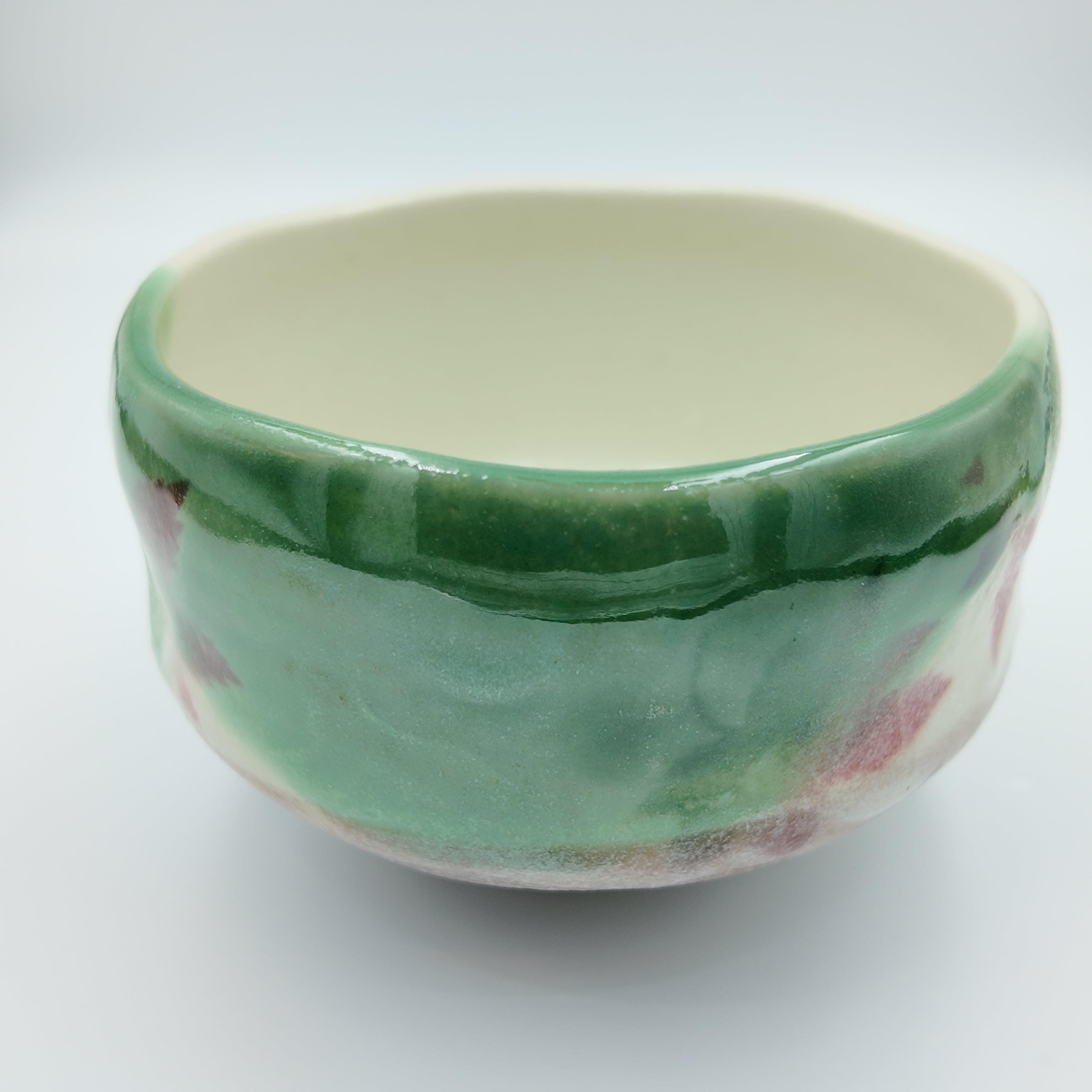 Chawan en céramique Minoyaki - L 9.5 cm  X H 6.3cm