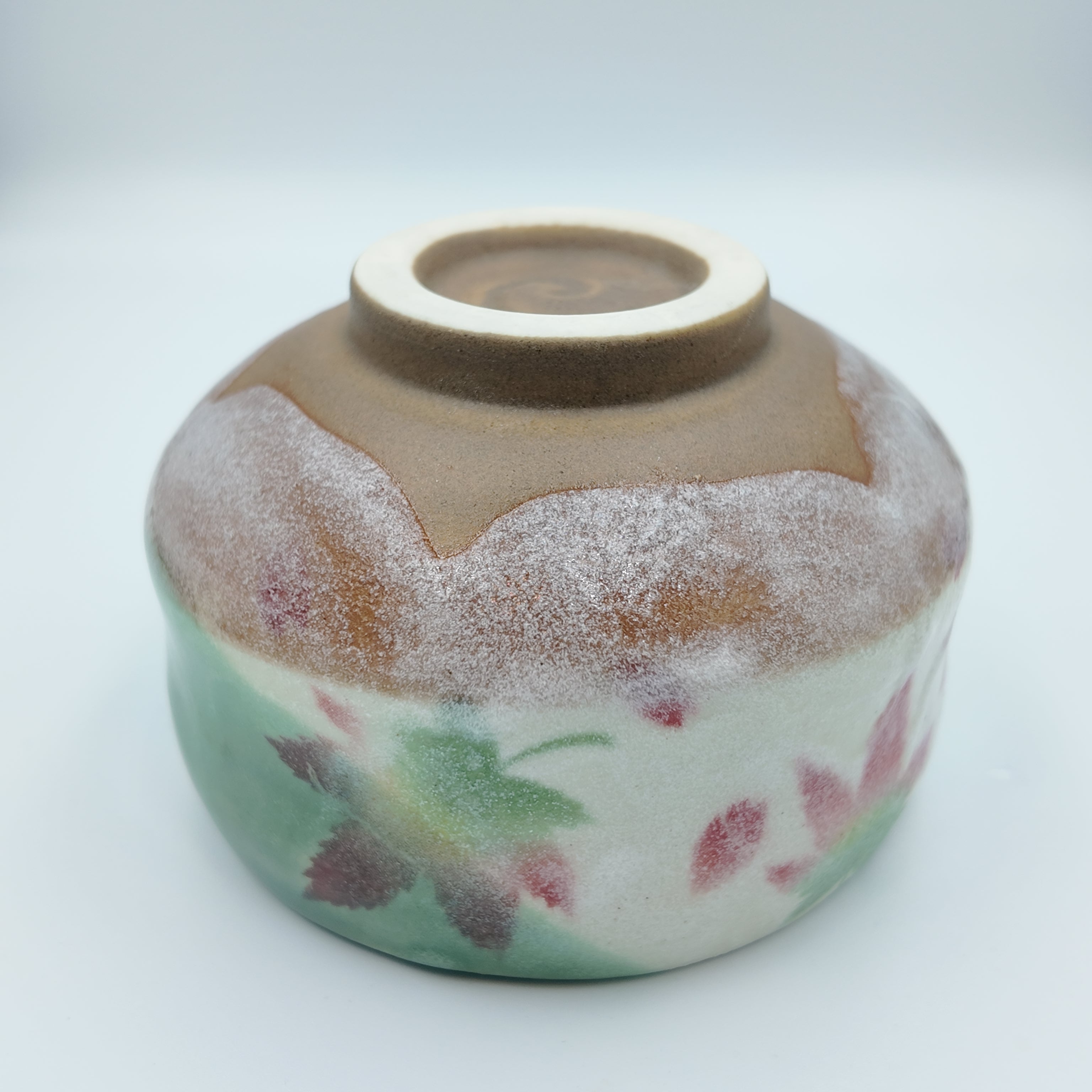 Chawan en céramique Minoyaki - L 9.5 cm  X H 6.3cm
