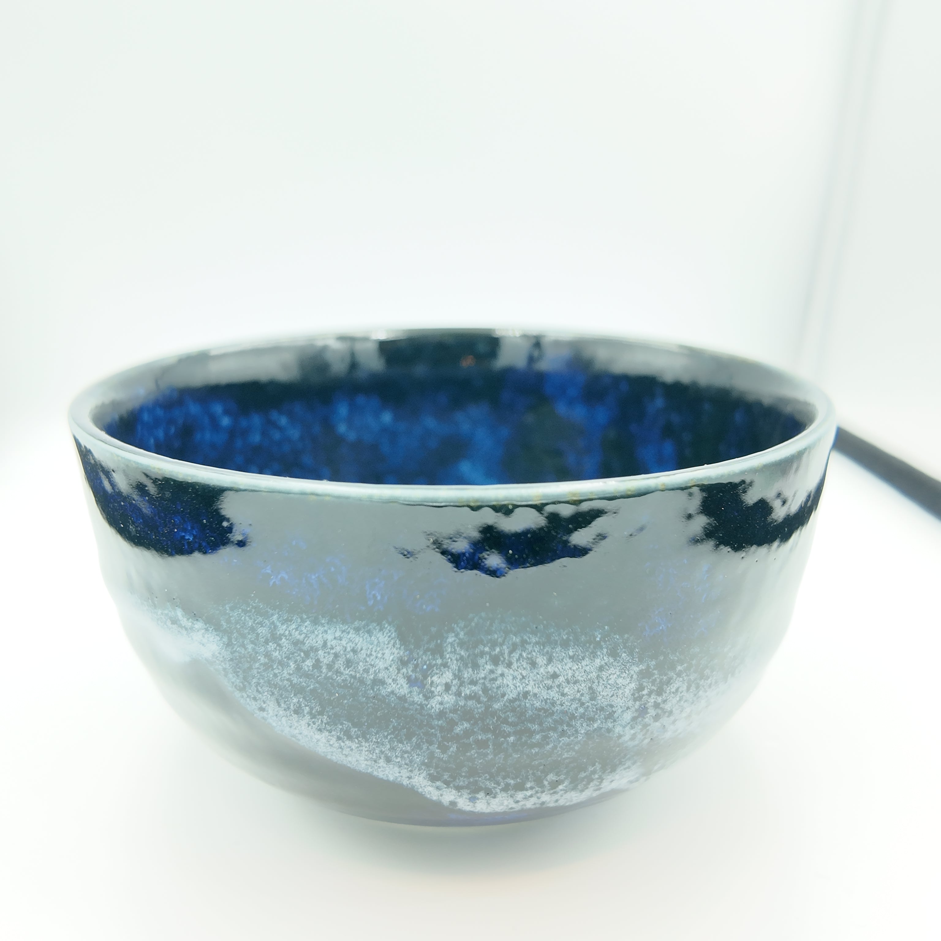 Bol Chawan Bleu  L 13 cm X H 7 cm